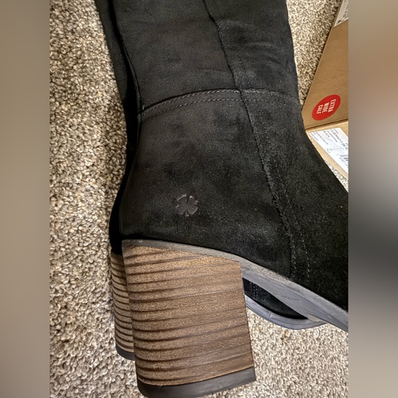 Extra Wide Calf - Lucky Brand Leather Boots - Size 8 - Picture 10 of 12